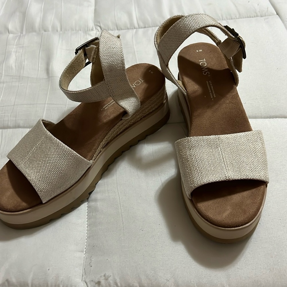 Toms Diana Wedge Sandal